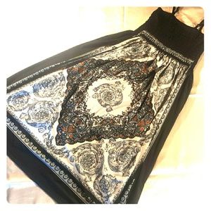 Beautiful black patterned dress